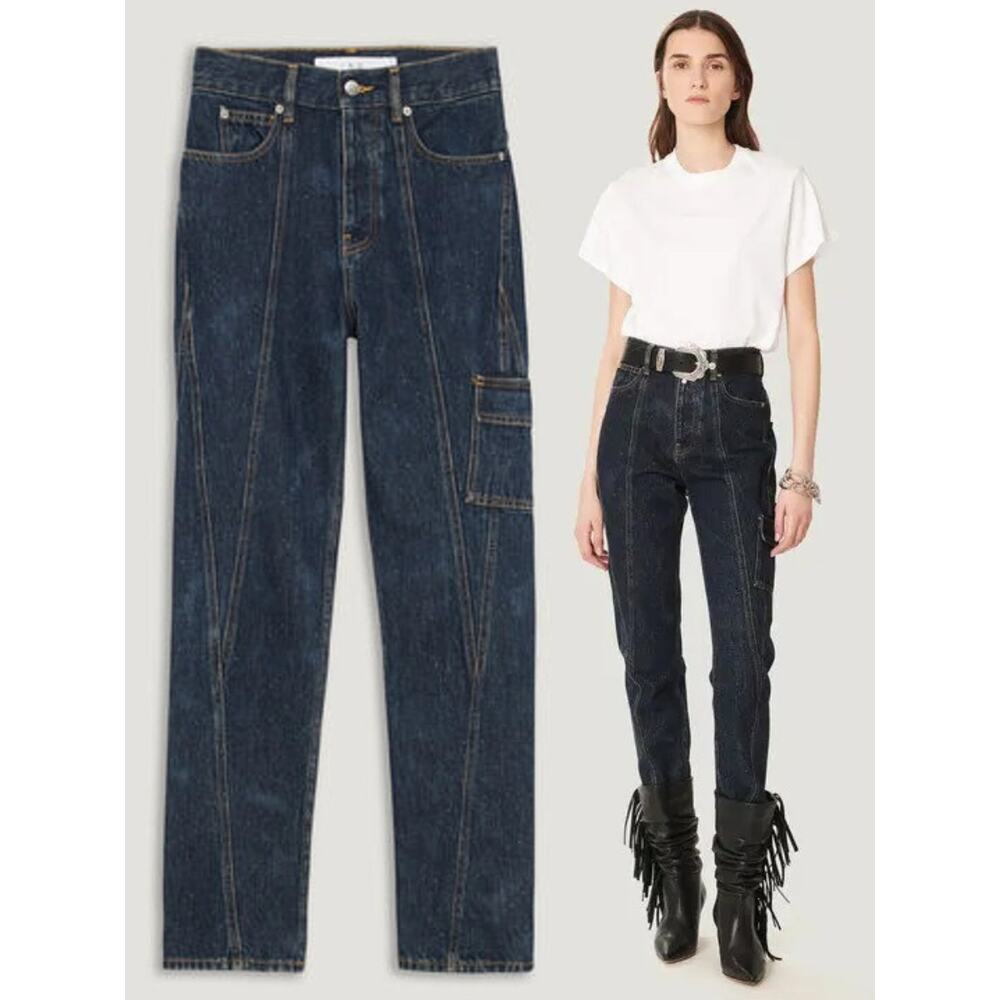 IRO Menard Slim Fit Cargo Jeans Size 28